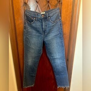 Madewell Medium Wash Cropped Jeans
